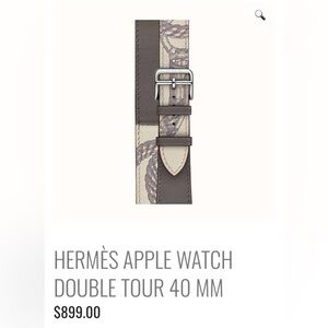 Hermes Apple Watch band